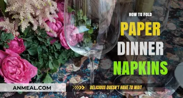 Elegant Paper Napkin Folding Techniques for Impressive Dinner Settings