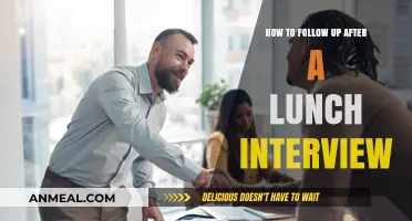 Effective Follow-Up Strategies Post-Lunch Interview: Boost Your Chances