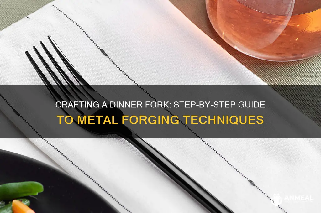 how to forge a dinner fork