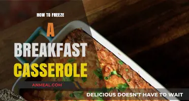 Freezing Breakfast Casserole: A Quick Guide to Know-How