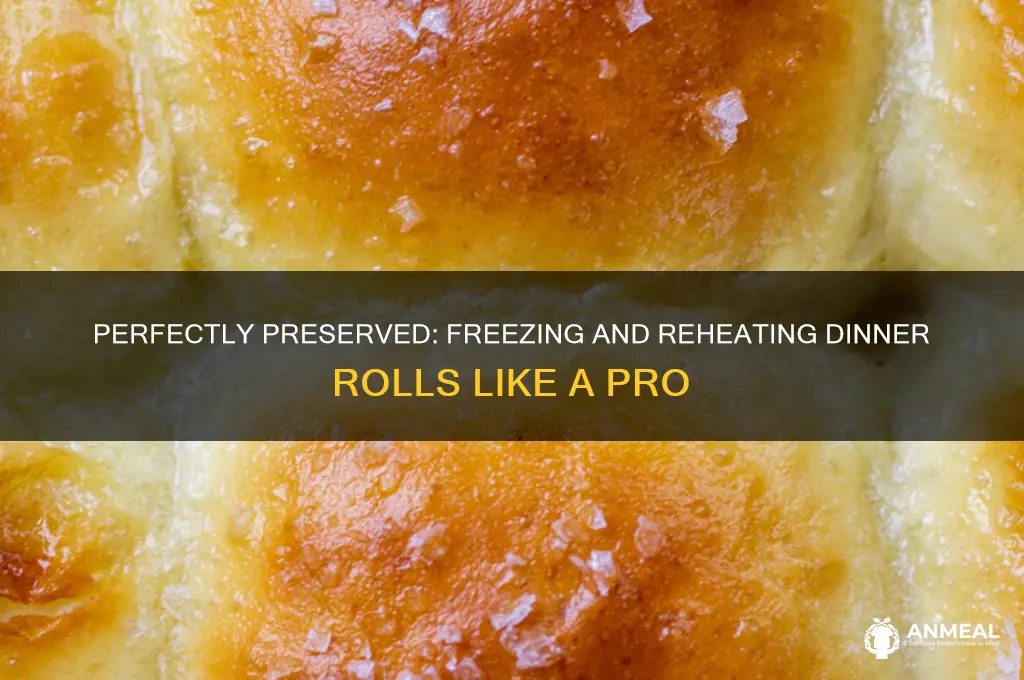how to freeze and reheat dinner rolls