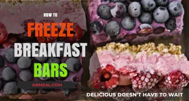 Easy Tips for Freezing Breakfast Bars to Keep Them Fresh