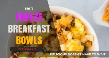Easy Meal Prep: Master the Art of Freezing Breakfast Bowls