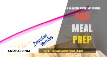 Master Meal Prep: Perfectly Freeze Breakfast Burritos for Busy Mornings