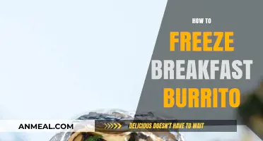 Master the Art of Freezing Breakfast Burritos for Quick Meals