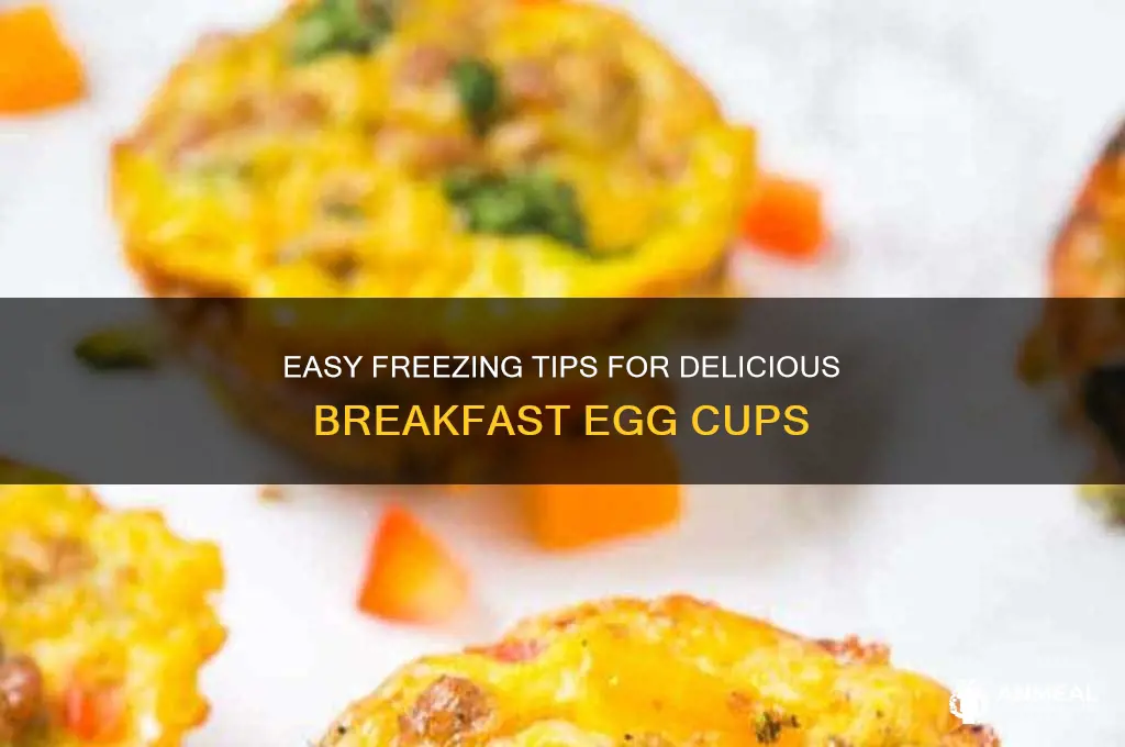 how to freeze breakfast egg cups