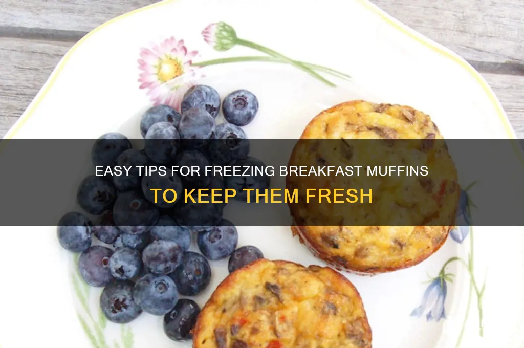 how to freeze breakfast muffins