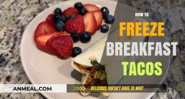 Easy Freezing Tips for Delicious, Make-Ahead Breakfast Tacos