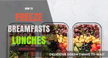 Effortless Meal Prep: How to Freeze Breakfasts and Lunches