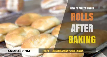 Perfectly Preserved: Freezing Dinner Rolls Post-Baking for Freshness