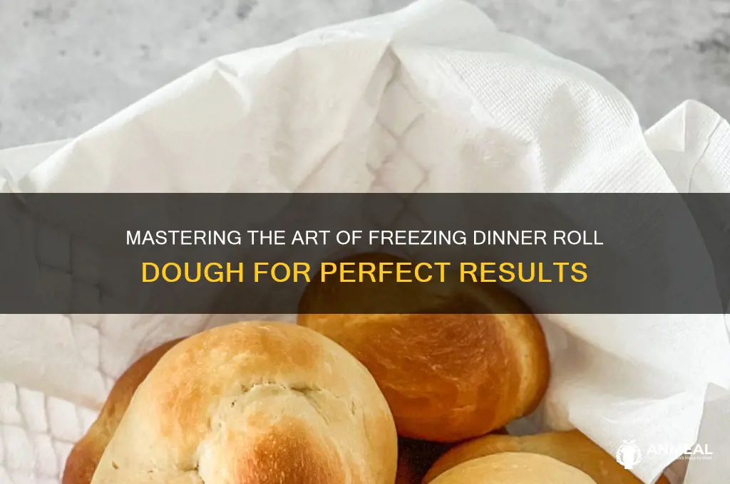 how to freeze dinner rolls dough