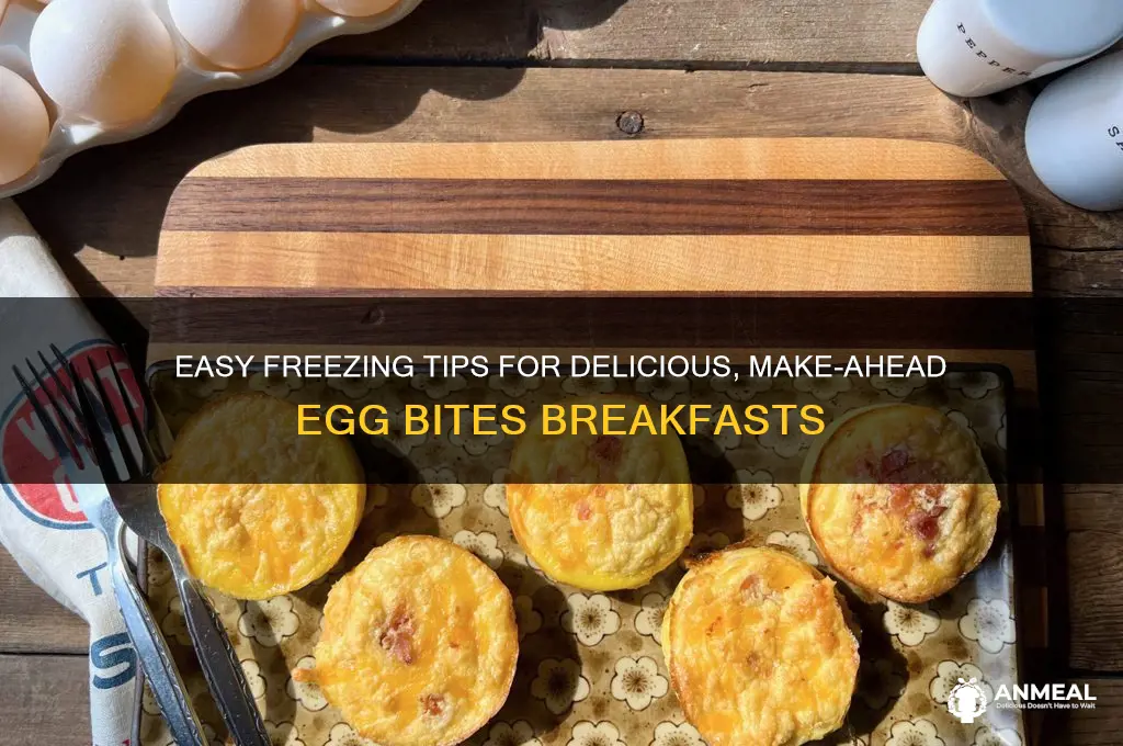 how to freeze egg bites for breakfast