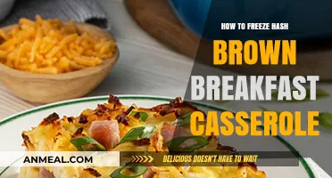 Perfectly Freeze Hash Brown Breakfast Casserole: Tips for Delicious Leftovers