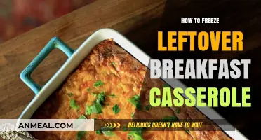 Preserve Your Morning Meal: Freezing Leftover Breakfast Casserole Tips