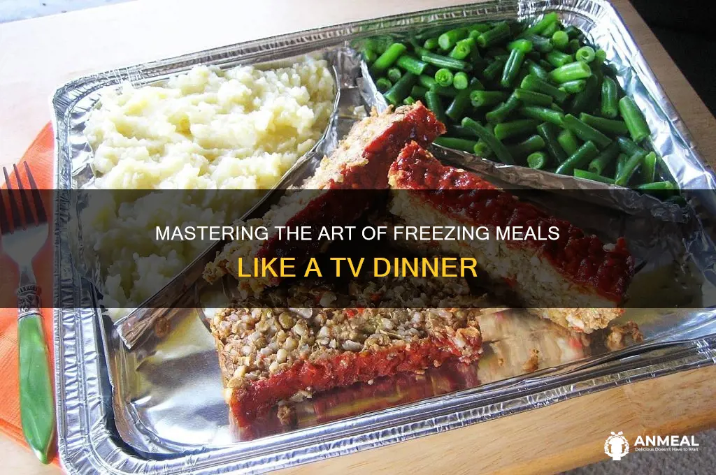 how to freeze like tv dinner