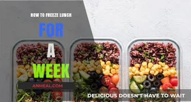 Effortless Meal Prep: How to Freeze Lunch for a Week