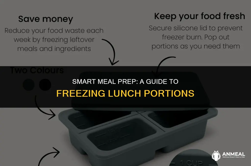 how to freeze lunch portions