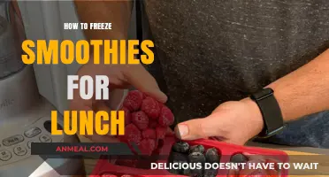 Smoothie Freeze: A Quick Guide to Prepping Lunch Smoothies