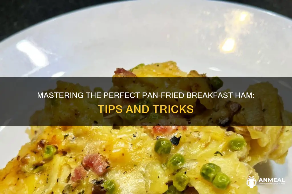 how to fry breakfast ham
