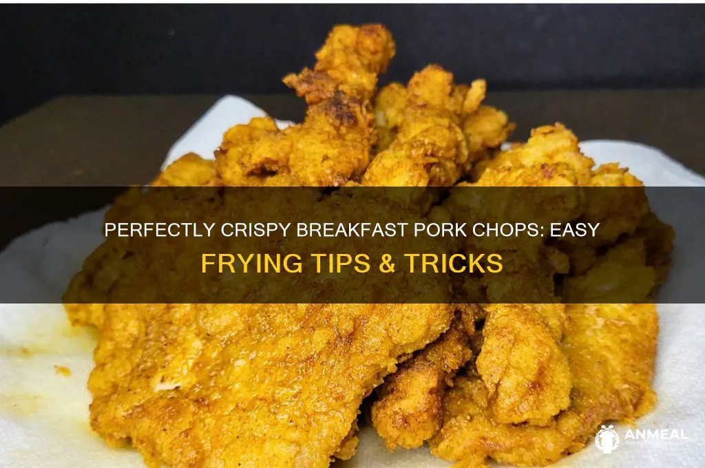 how to fry breakfast pork chops