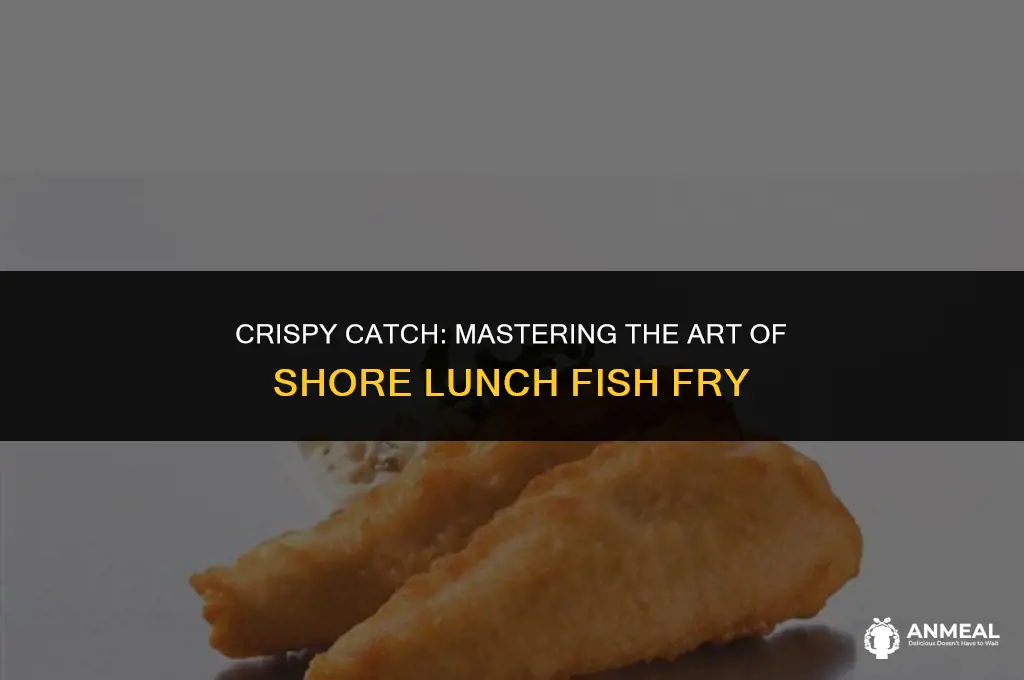 how to fry fish with shore lunch