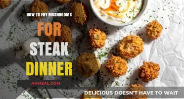 Perfectly Crispy Fried Mushrooms: Elevate Your Steak Dinner with This Recipe