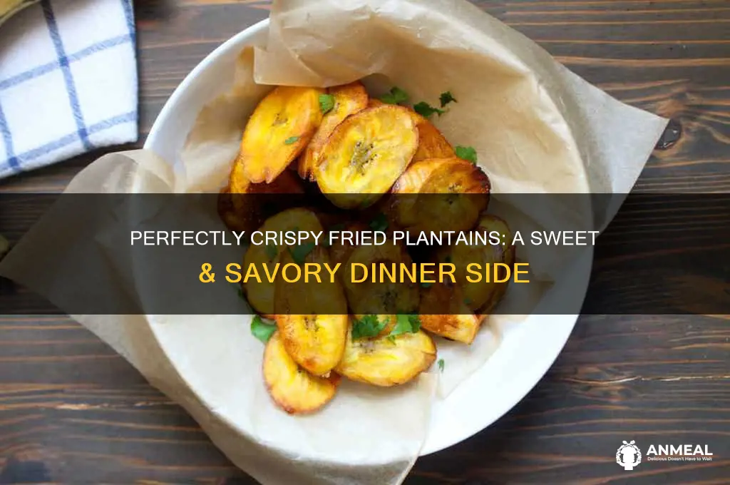 how to fry plantains for dinner