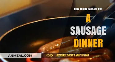 Mastering the Perfect Sausage Fry for a Delicious Dinner