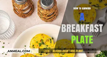 Creative Breakfast Plate Garnishing: Elevate Your Morning Meal Presentation