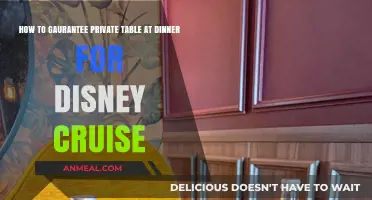 Secure Your Exclusive Disney Cruise Dinner Table: A Step-by-Step Guide