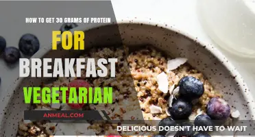 Vegetarian Breakfast Ideas: Packing 30 Grams of Protein Easily