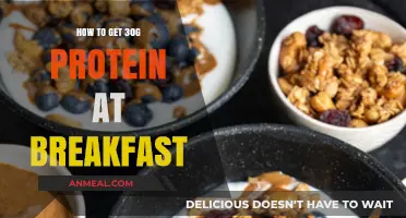 Protein-Rich Breakfast: 30g in One Go