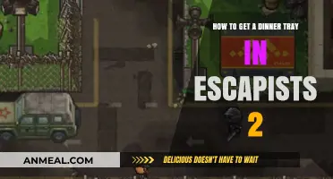 Mastering Escapists 2: Securing Your Dinner Tray Easily