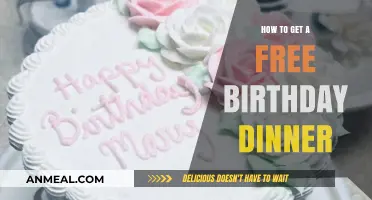 Celebrate Your Birthday with a Free Dinner: Tips and Tricks