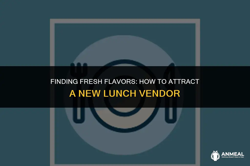 how to get a new lunch vendor
