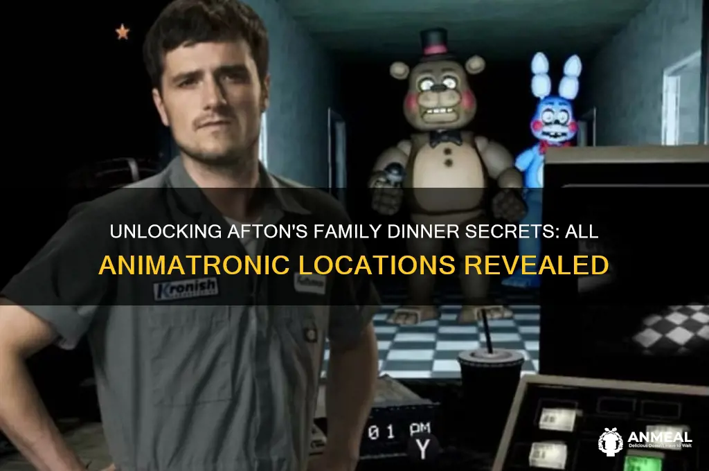 how to get all secret animatrocnic in aftons famil dinner