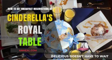 Secure Cinderella's Royal Table Breakfast: Tips for Magical Reservations