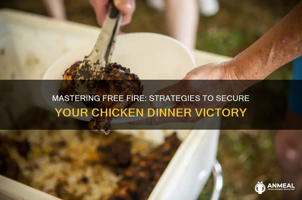 how to get chicken dinner in free fire