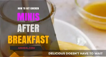 Craving Chicken Minis Post-Breakfast? Here’s How to Get Your Fix