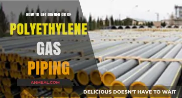 Efficiently Installing Polyethylene Gas Piping for Your Dinner Setup