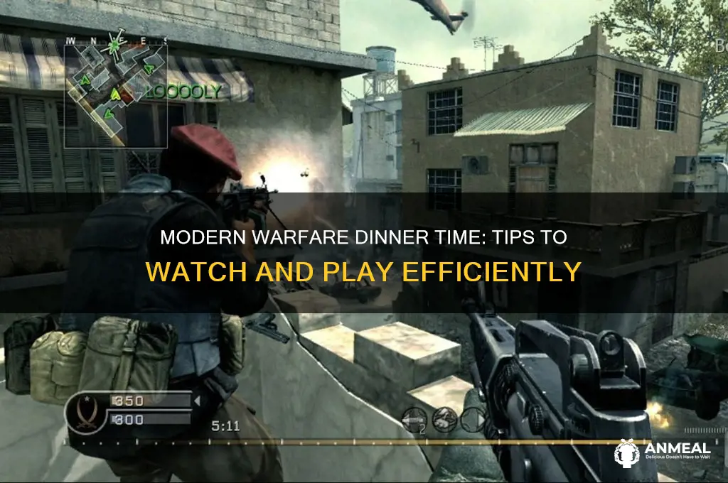 how to get dinner time watch modern warfare