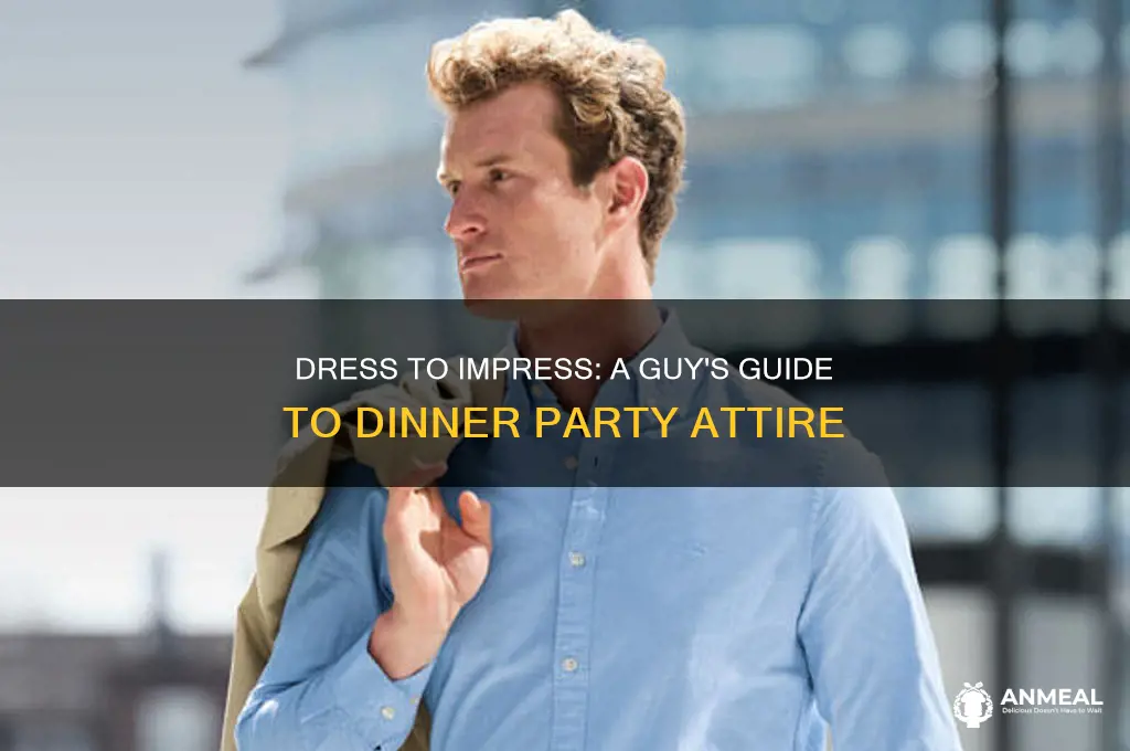 how to get dressed for a dinner guy