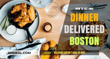 Boston's Best Kept Secret: Free Dinner Delivery Hacks Revealed