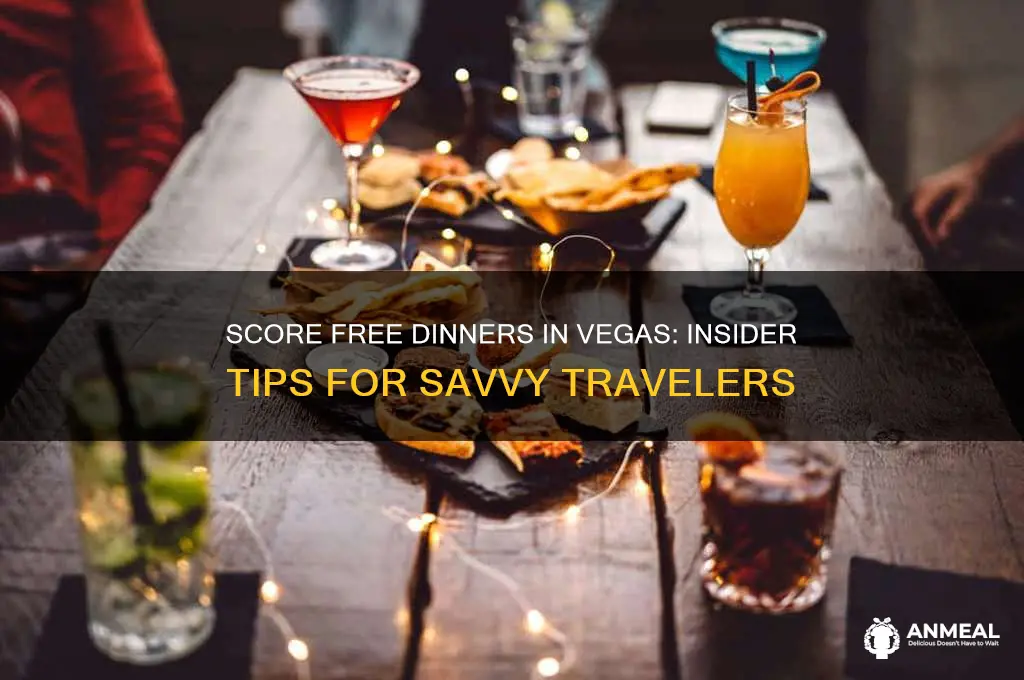 how to get free dinner in vegas
