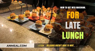 Savoring the Feast: A Guide to Late Lunch at Bacchanal