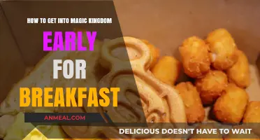 Early Access to Magic Kingdom: Breakfast Tips for a Head Start