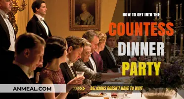 Mastering the Art of Securing an Invitation to the Countess' Dinner Party