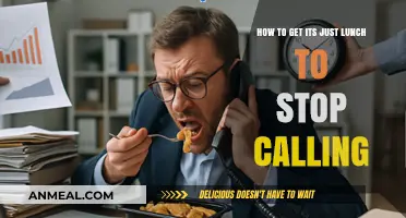 Stop the Calls: How to Get 'It's Just Lunch' to Leave You Alone