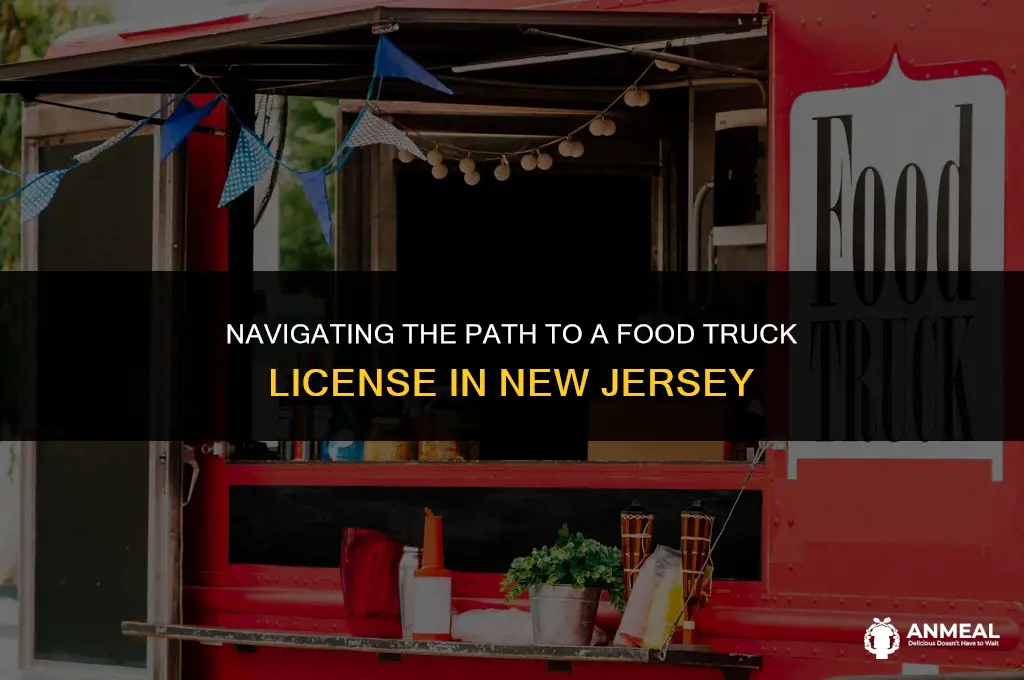 how to get license to truck lunch new jersey