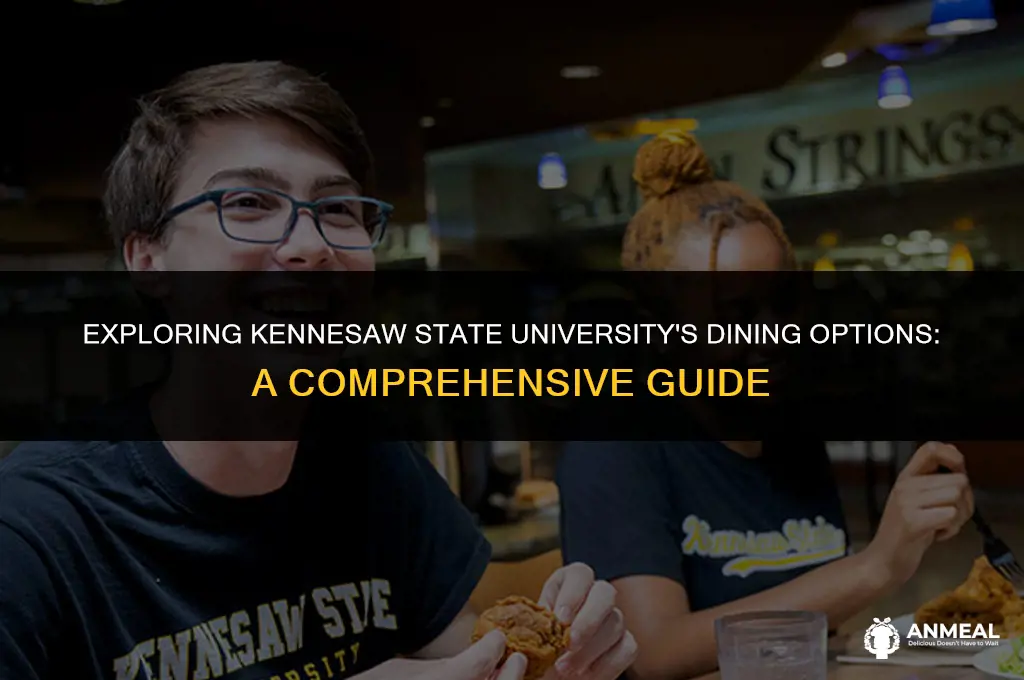 how to get lunch at kennesaw state university